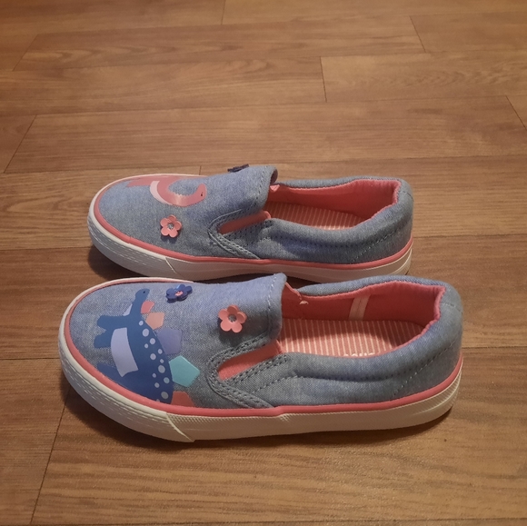 sold gymboree Dinosaur Slip Ons,Size 11 - Picture 6 of 13